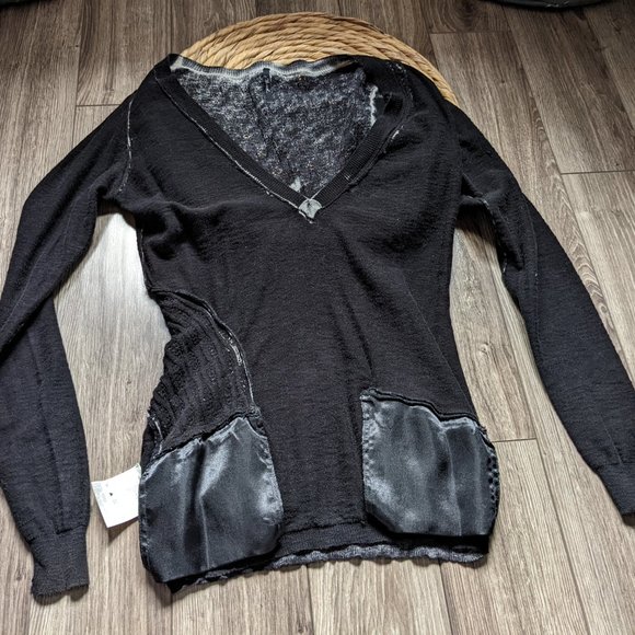 EUC (XXS) - DIESEL Rag Roll Effect Oversized Sweater - Picture 13 of 13